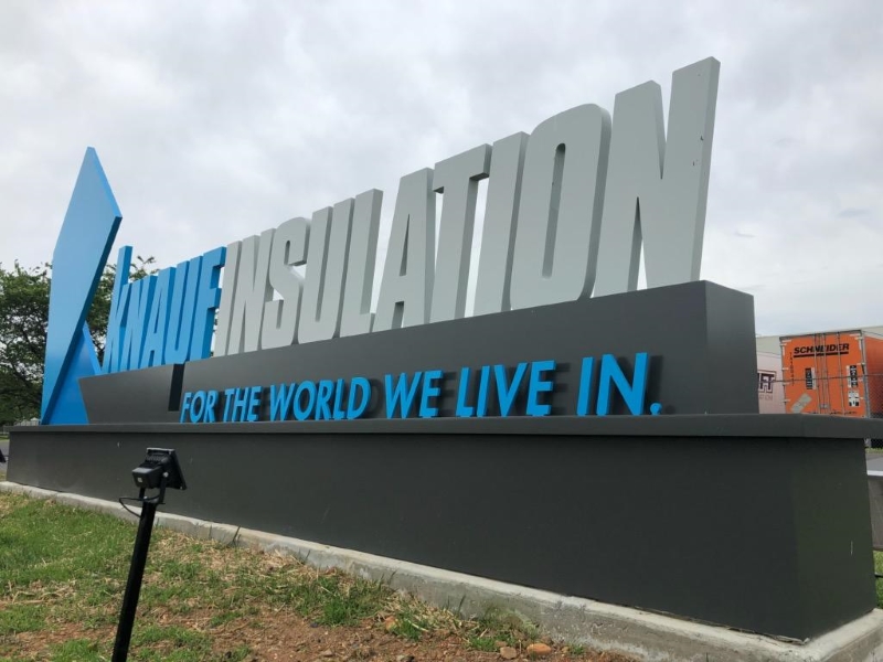 Knauf Insulation Main Outdoor Sign