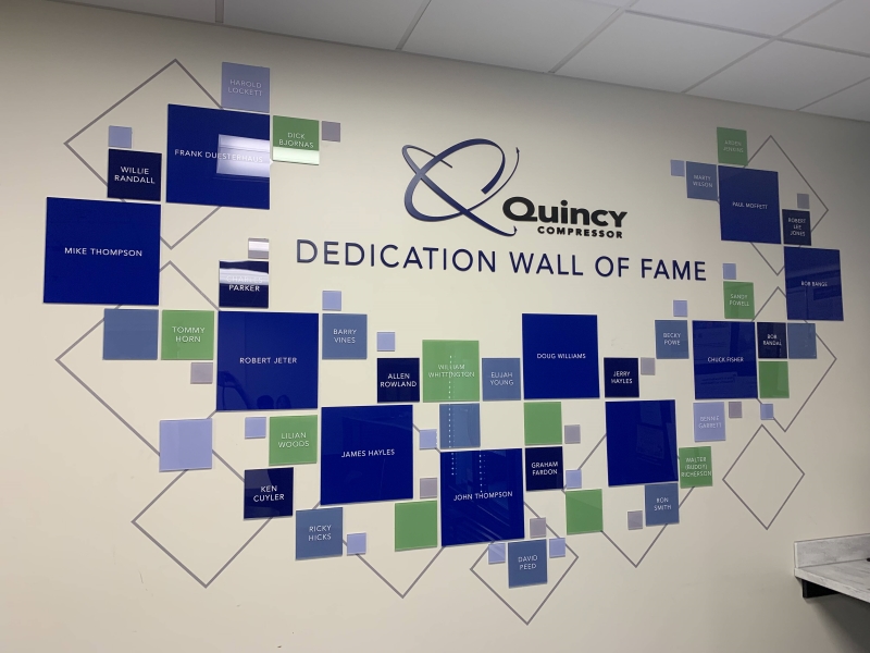 Quincy Compressor Wall Mural