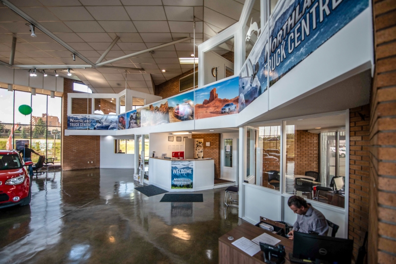 Northland Truck Centre Showroom