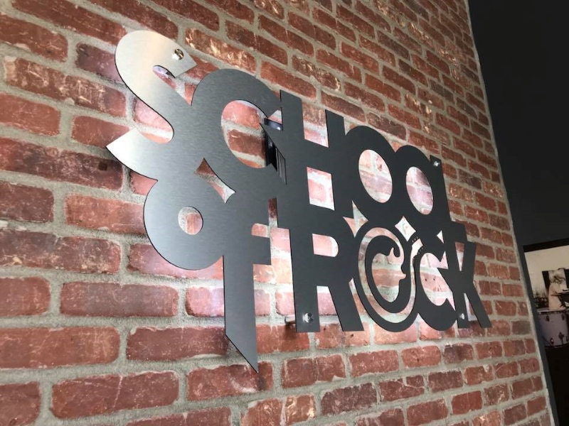 School of Rock Signage