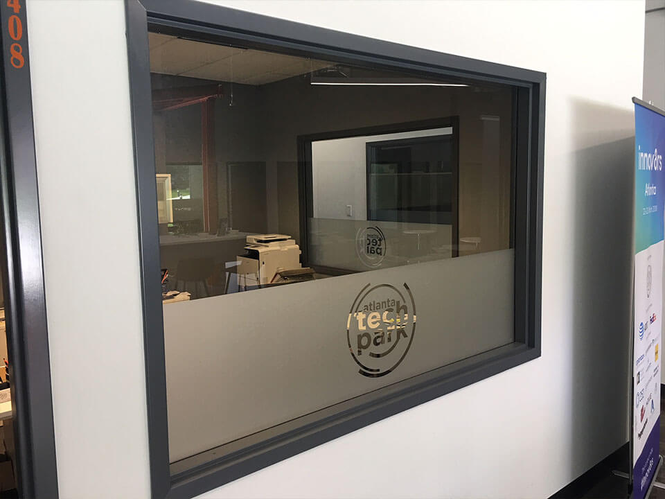 Atlanta Tech Park window