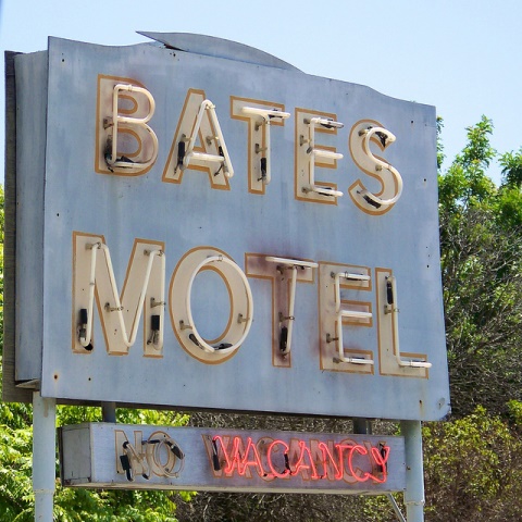 Bates Motel Sign