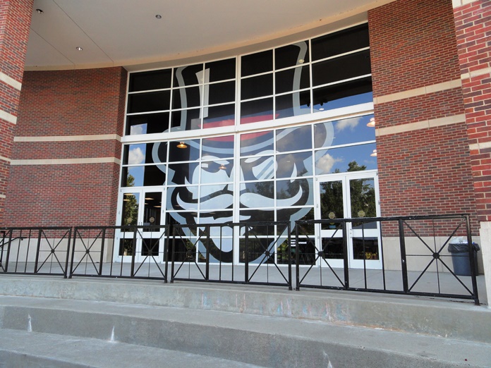 Austin Peay State University window