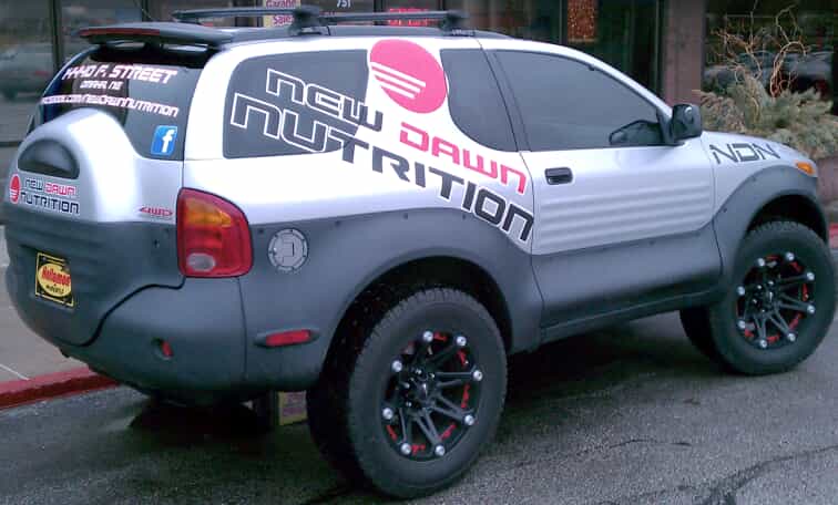 New Dawn Nutrition Car Wrap