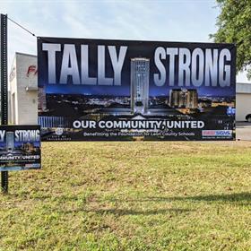 exterior banners and signs