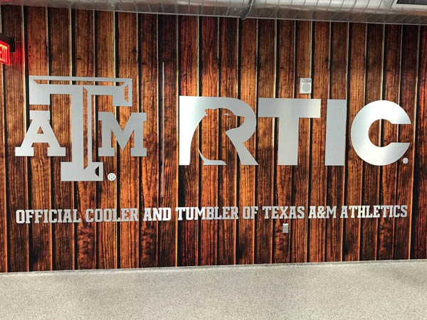 Texas A&M Ventures sign